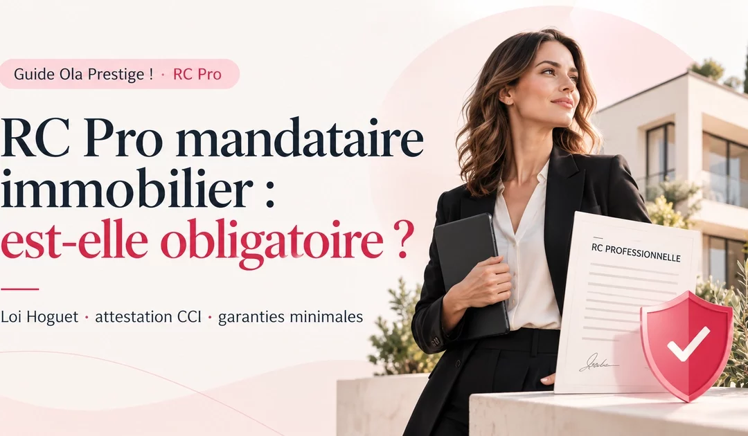 RC Pro mandataire immobilier : est-elle obligatoire ?